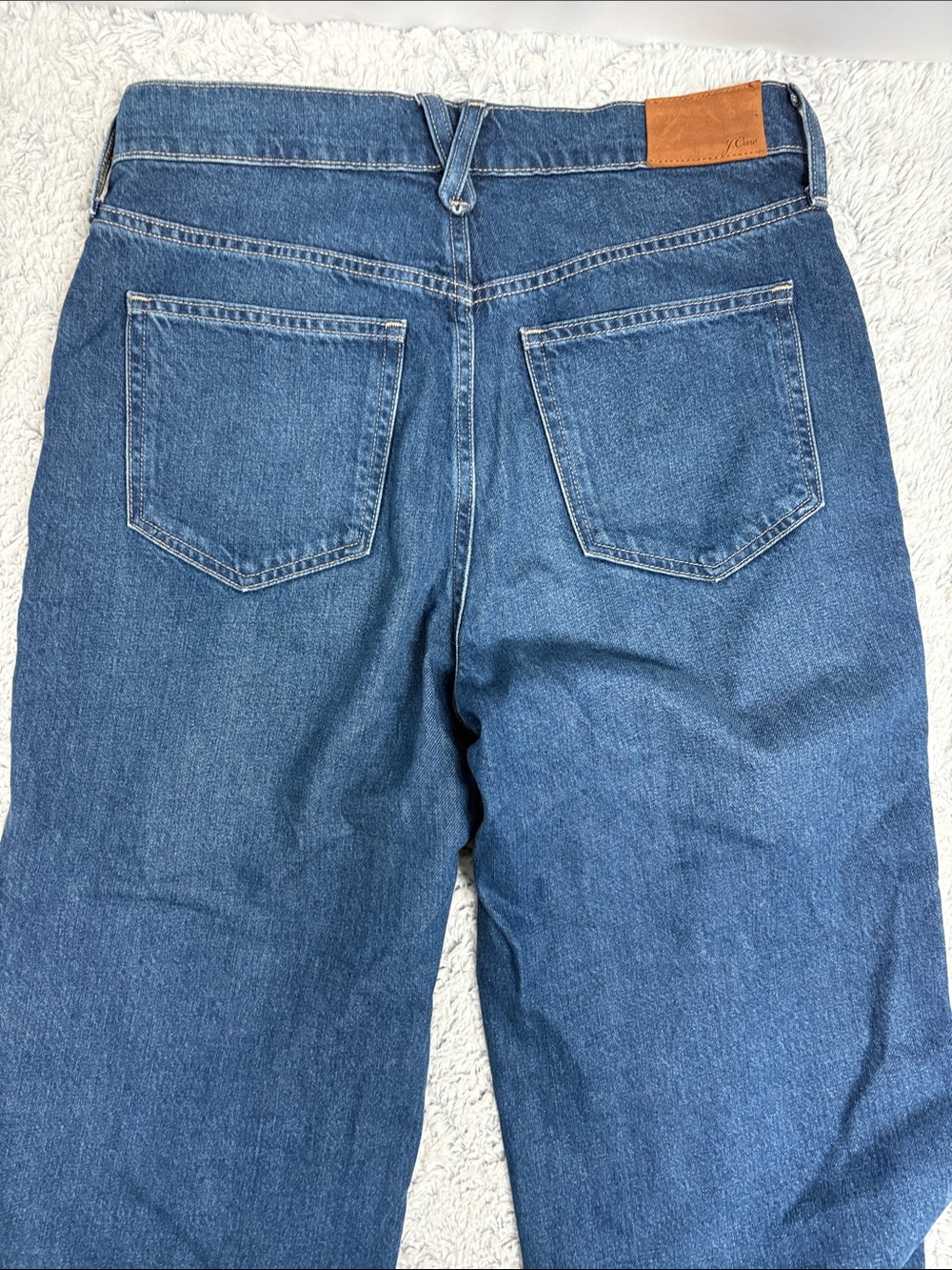 J. Crew 90’s Wide Leg High Rise Denim Jeans waist 29 - Picture 6 of 8